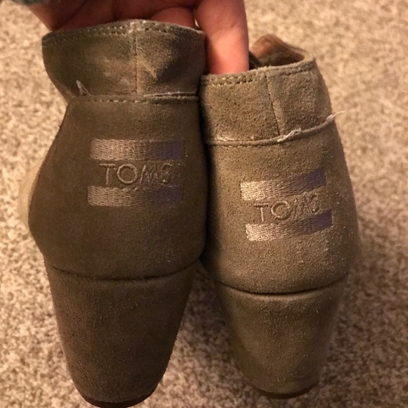 Toms wedge suede boots - Picture 9 of 10